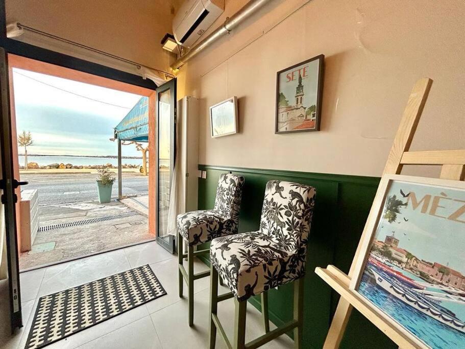 Apartament Eden De Thau 1Ere Ligne Bouzigues Zewnętrze zdjęcie